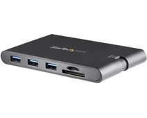 Startech Usb C Naar HDMI VGA Ethernet En SD Kaartlezer Converter