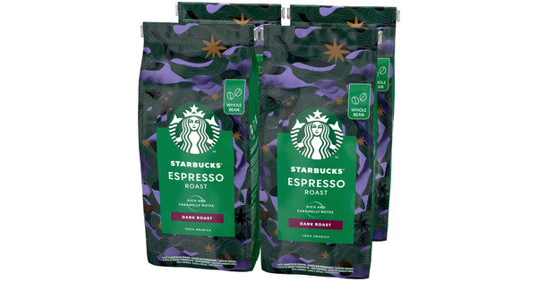 Starbucks Espresso Dark Roast Koffiebonen Kg Coolblue Voor