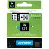 Dymo D1 Name labels Black-White (6 mm x 7 m)