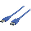 Valueline USB 3.0 Verlengkabel 2m blauw