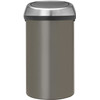 Brabantia Touch Bin 60 Liter Platinum