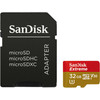 SanDisk microSDXC Extreme, 32 GB, 100 MB/s, CL10 + SD-Adapter