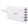 Anker PowerPort Oplader 5 Usb Poorten 12W Wit