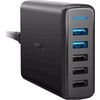 Anker PowerPort Speed Ladegerät 5 USB-Anschlüsse 18 W Quick Charge 3.0 Schwarz