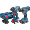 Bosch Professional GSR 18V-21 + GDR 18V-160 Combiset