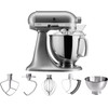 KitchenAid Artisan Robot de Cuisine 5KSM175PS Gris Argent