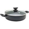 GreenPan Lima Midnight Gezonde Keramische Antiaanbaklaag 20 cm/3,1 liter steelpan met deksel, PFAS-vrij, vaatwasserbestendig, inductiegeschikt, ovenbestendig, zwart