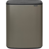 Brabantia Bo Touch Bin 2 x 30 Liter Platinum