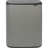 Brabantia Bo Touch Bin 60 Liter Mineral Concrete Grey