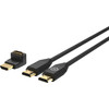 BlueBuilt HDMI 2.0b Kabel Nylon 2 Meter + 90° Adapter