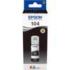 2x Epson 104 Ink Bottle Black