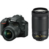 Nikon D3500 + AF-P DX 18-55mm f/3.5-5.6G VR + AF-P DX 70-300mm f/4.5-6.3G ED VR
