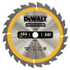 DeWalt Zaagblad voor Hout 184x16x1,8mm 24T