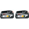 Bosch 18V Battery Li-Ion 2.5Ah (2x)