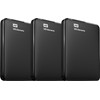 WD Elements Portable 2TB 3-Pack