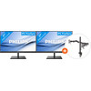 2x Philips 275E1S/00 + NewStar FPMA-D550DBLACK