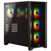 Corsair iCUE 4000X RGB Tempered Glass Mid-Tower ATX Case