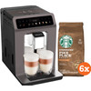 Krups Evidence One EA895E + Starbucks Koffiebonen