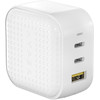 Hyper Charger with 3 USB Ports 65W White