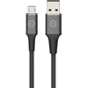 BlueBuilt USB-A to Micro USB Cable Nylon Black 1.5m