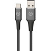 BlueBuilt USB-A to USB-C Cable 1.5m Nylon Black