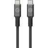 BlueBuilt USB-C to USB-C Cable 1.5m Nylon Black