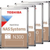 Toshiba N300 NAS Hard Drive 12TB (256MB) 4-pack