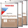 Toshiba N300 NAS Hard Drive 12TB (256MB) 3-pack