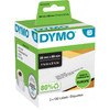 DYMO LW Étiquettes d'Adresse Authentiques Blanc (28 x 89 mm) 2 Rouleaux