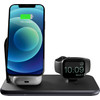Zens 3-in-1 Wireless Charger 10W with Stand and MagSafe Magnet Black