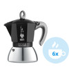 Bialetti New Moka Induction Noir 6 Tasses