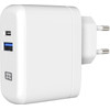 XtremeMac Power Delivery Charger with 2 USB Ports 30W White