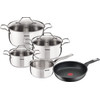 Tefal Intuition Pan Set 4-piece + Unlimited Frying Pan 28cm