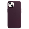 Apple iPhone 13 Back Cover met MagSafe Cuir Cerise Noire