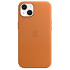 Apple iPhone 13 Back Cover with MagSafe Leather Golden Brown