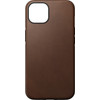 Nomad Rugged Apple iPhone 13 Backcover mit MagSafe Dunkelbraun