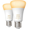 9x Philips Hue White Ambiance E27 1100lm Duo Pack