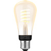 3x Philips Hue Filament Light White Ambiance Edison E27