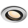 Philips Hue Milliskin Recessed Spot Light White Ambiance Round Aluminum