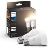 Philips Hue White E27 800lm Duo Pack