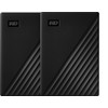 WD My Passport 4TB Black - Duo pack