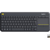 Logitech K400 Plus Wireless Touch Zwart QWERTY