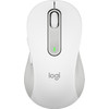 Logitech Signature M650 L Draadloze Muis - Links - Voor Grote Handen Stil Bluetooth Programmeerbare Knoppen Grafiet