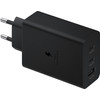 Samsung Super-Fast-Charging-Ladegerät mit 3 USB-Anschlüssen 65 W Schwarz