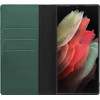 BlueBuilt Samsung Galaxy S22 Ultra Book Case Leather Green