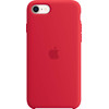 Apple iPhone SE 2022 / SE 2020 / 8 / 7 Backcover aus Silikon RED