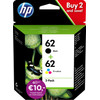 HP 62 Cartouches Pack Combiné