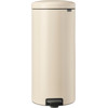Brabantia NewIcon Pedal Trash Can 30L Soft Beige