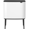 Brabantia Bo Touch Bin Trash Can 11 + 23L White