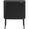 Brabantia Bo Touch Bin 11 + 23L Matte Black